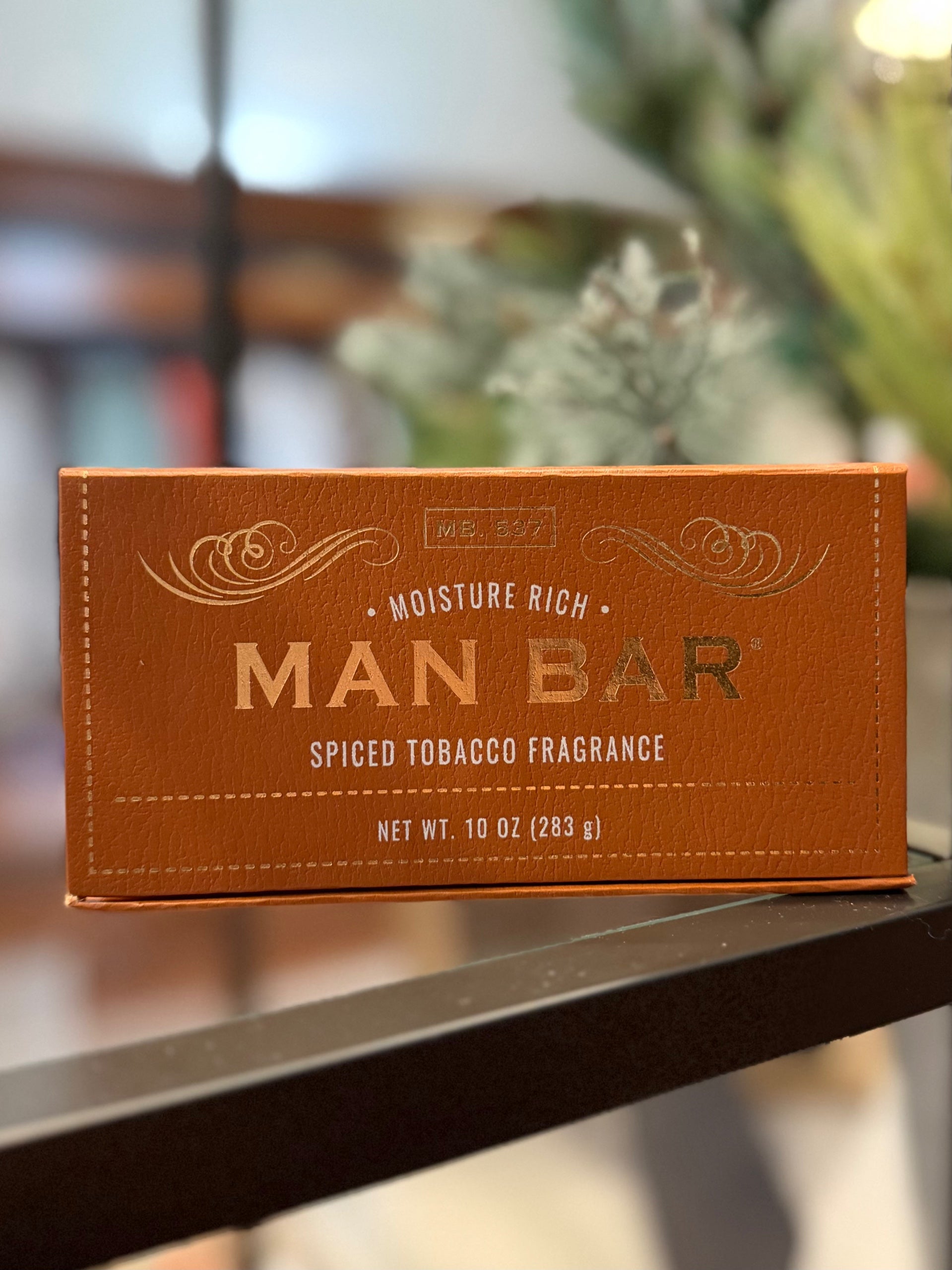 man bar spiced tobacco Body Lotion evokes masculinity and confidence San Francisco Soap Company MAN